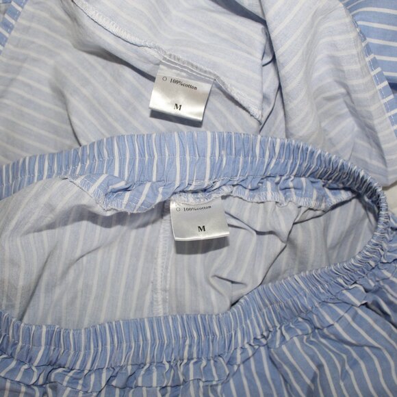 Women’s Stripe Short Set, Size M - Picture 4 of 10